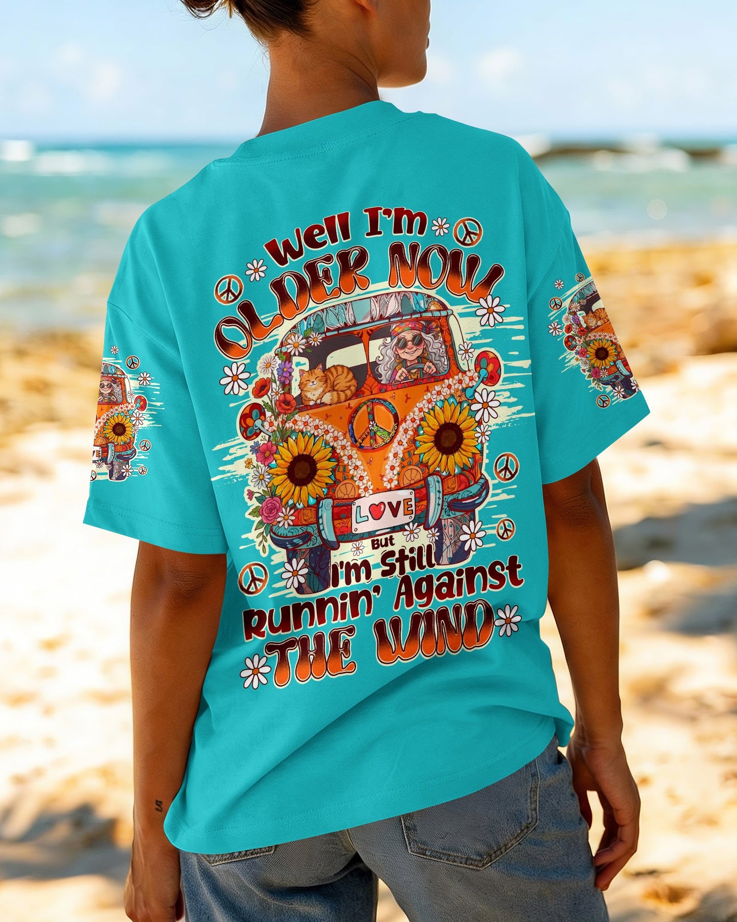 RUNNING AGAINST THE WIND ALL OVER PRINT - TY2104261