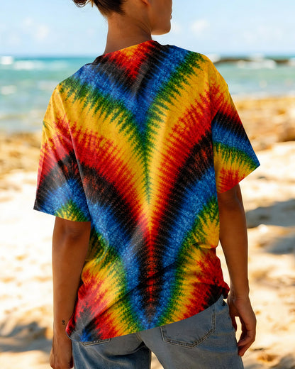 JUST BREATHE FROG COLORFUL ALL OVER PRINT - KMTM1506261