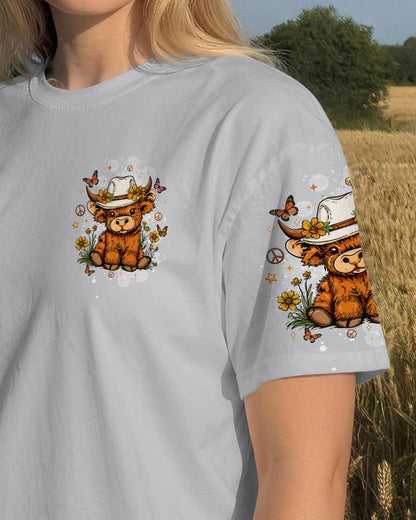 SUCK IT UP BUTTERCUP HIGHLAND COW ALL OVER PRINT  - TLTW1006262
