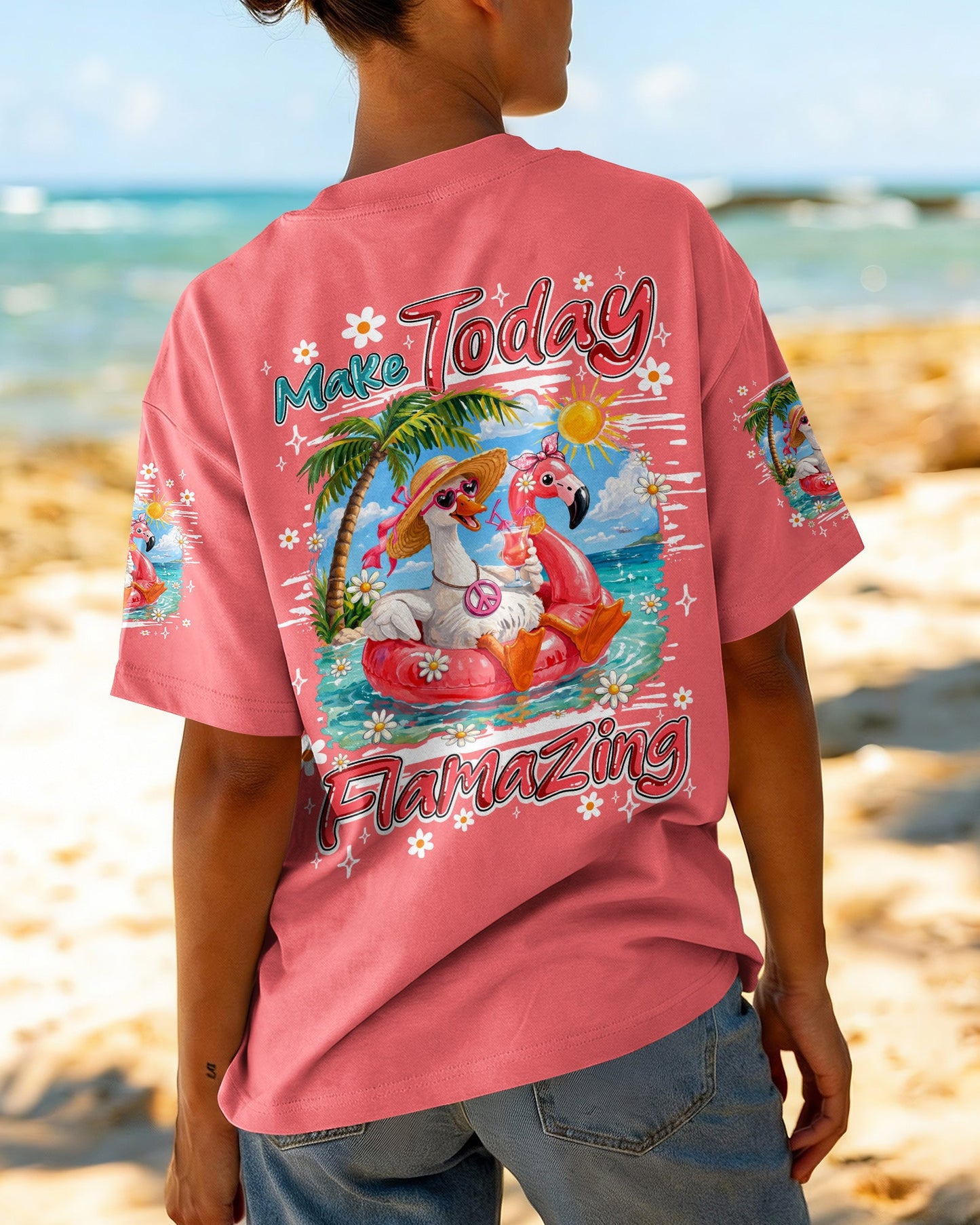 MAKE TODAY FLAMAZING GOOSE ALL OVER PRINT - TY2204262