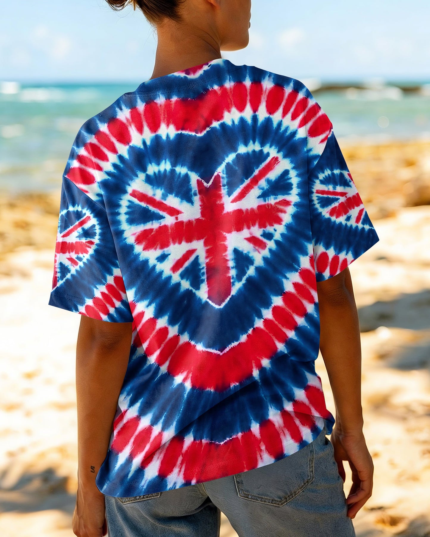 UNITED KINGDOM FLAG HEART ALL OVER PRINT - TYPQ1106262
