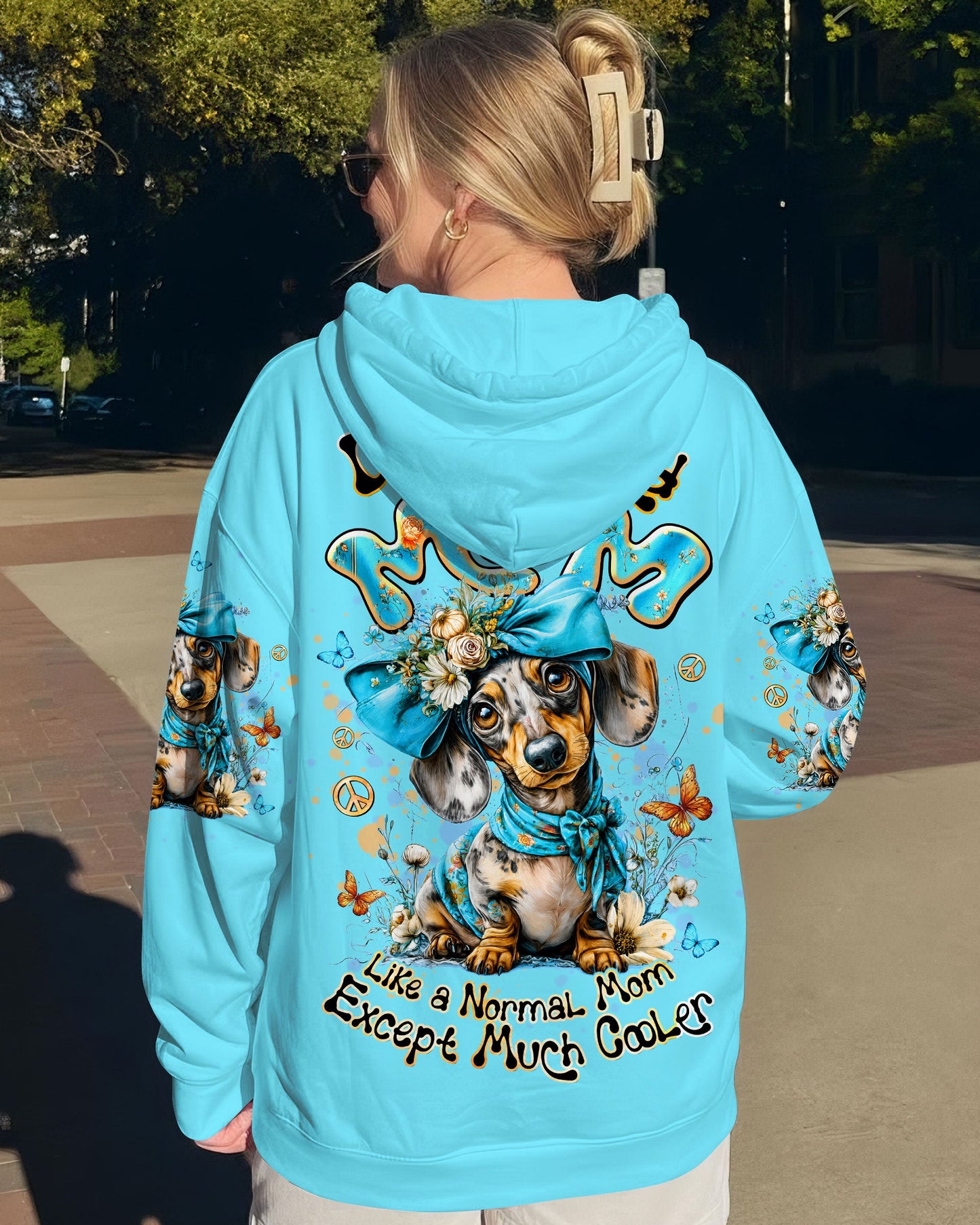 DACHSHUND MOM COOLER DOG  ALL OVER PRINT  - TLTW0605262