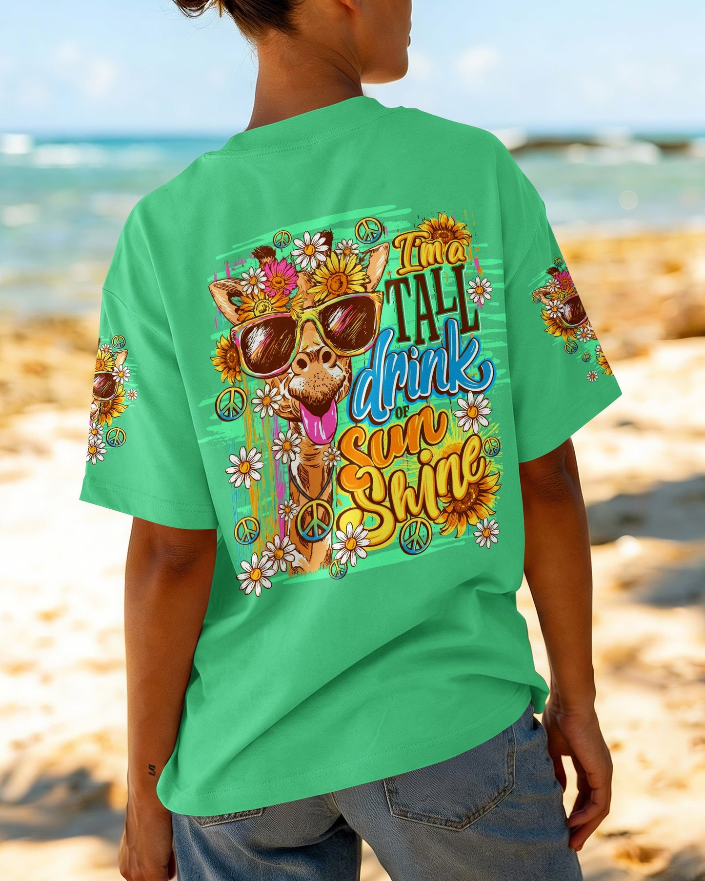 DRINK OF SUNSHINE GIRAFFE ALL OVER PRINT - TY2105262