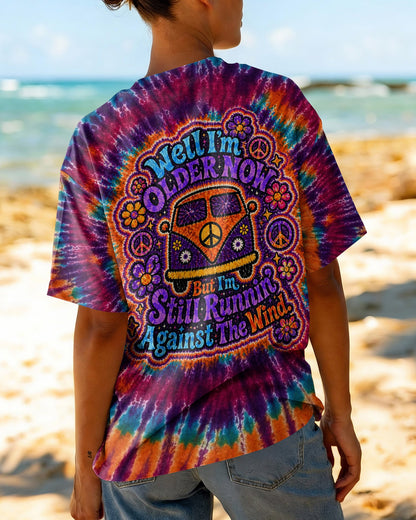 RUNNING AGAINST THE WIND BUS SWIRL ALL OVER PRINT   - TLTW2404263