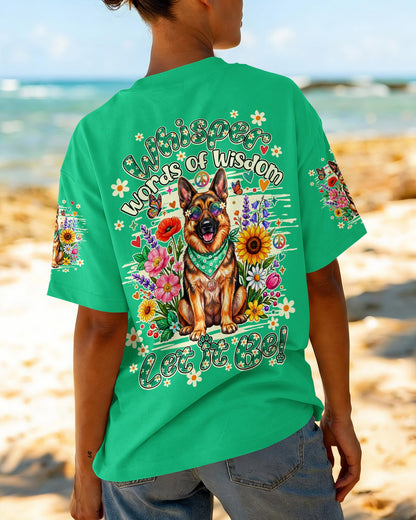WHISPER WORDS OF WISDOM LET IT BE GERMAN SHEPHERD DOG ALL OVER PRINT - TY0805262