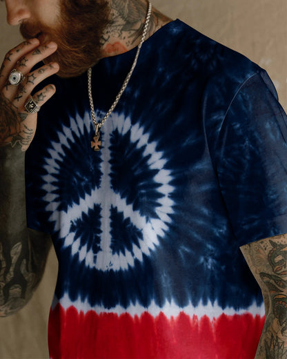 PEACE TEXAS MAP BURST ALL OVER PRINT   - TLTW1206261