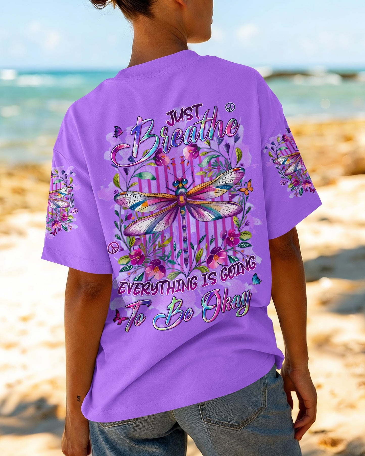 JUST BREATHE DRAGONFLY ALL OVER PRINT - TYLN1006262