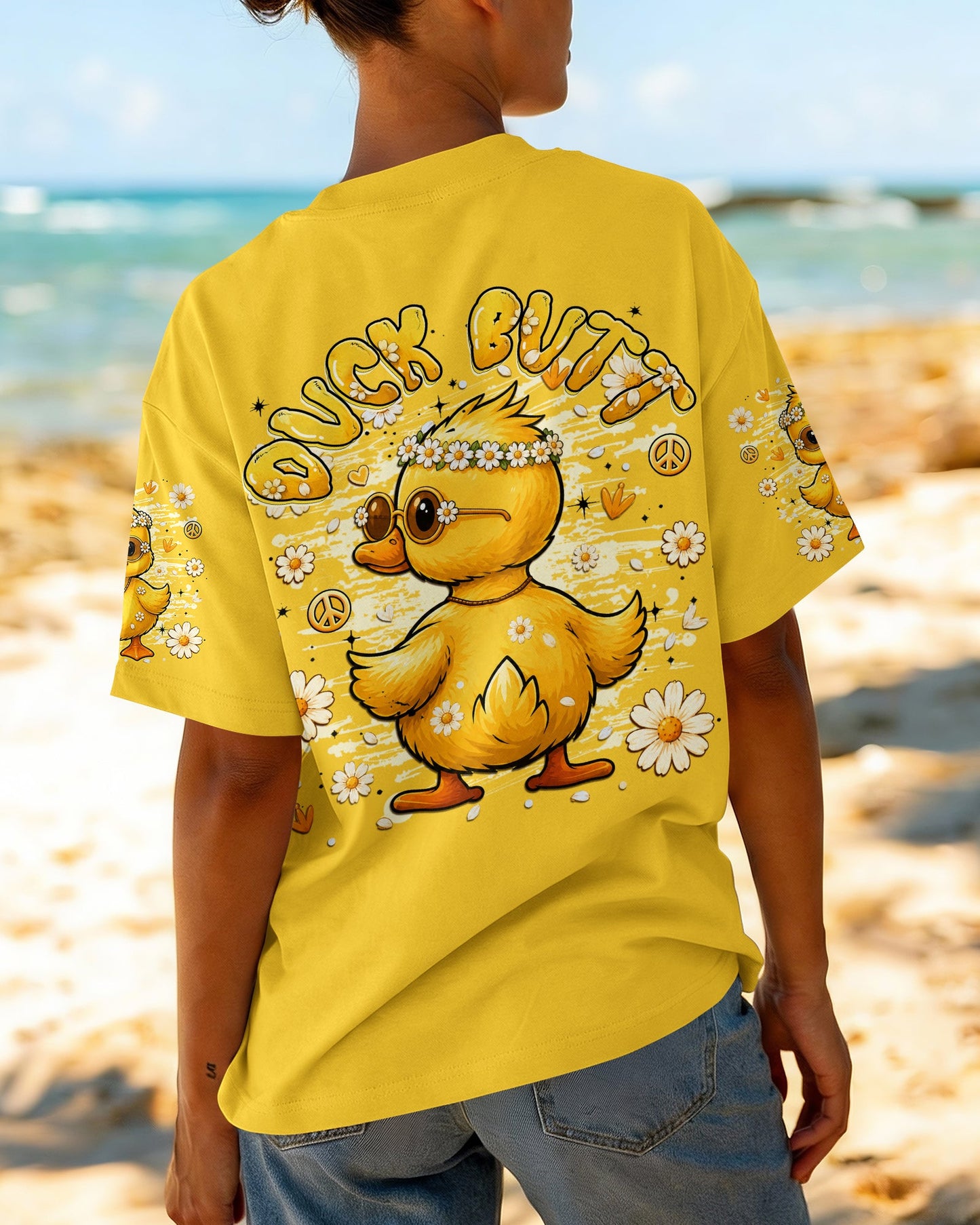 GUESS WHAT FUNNY DUCK ALL OVER PRINT - TLHG2005262
