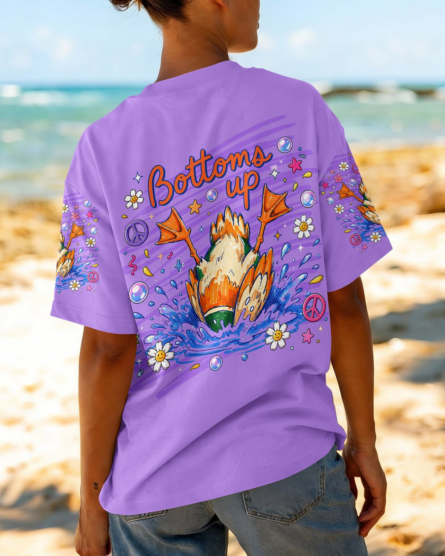BOTTOMS UP DUCK  ALL OVER PRINT - TLNT0506264