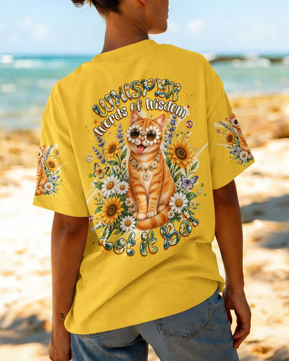 WHISPER WORDS OF WISDOM LET IT BE TABBY CAT ALL OVER PRINT - TLHG1305261