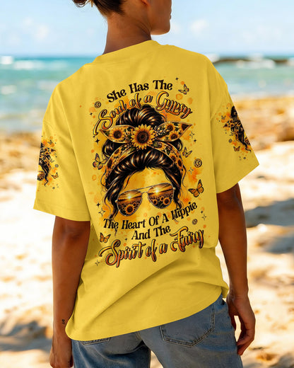SHE HAS THE SOUL OF A GYPSY MESSY BUN ALL OVER PRINT - TYLN2306263