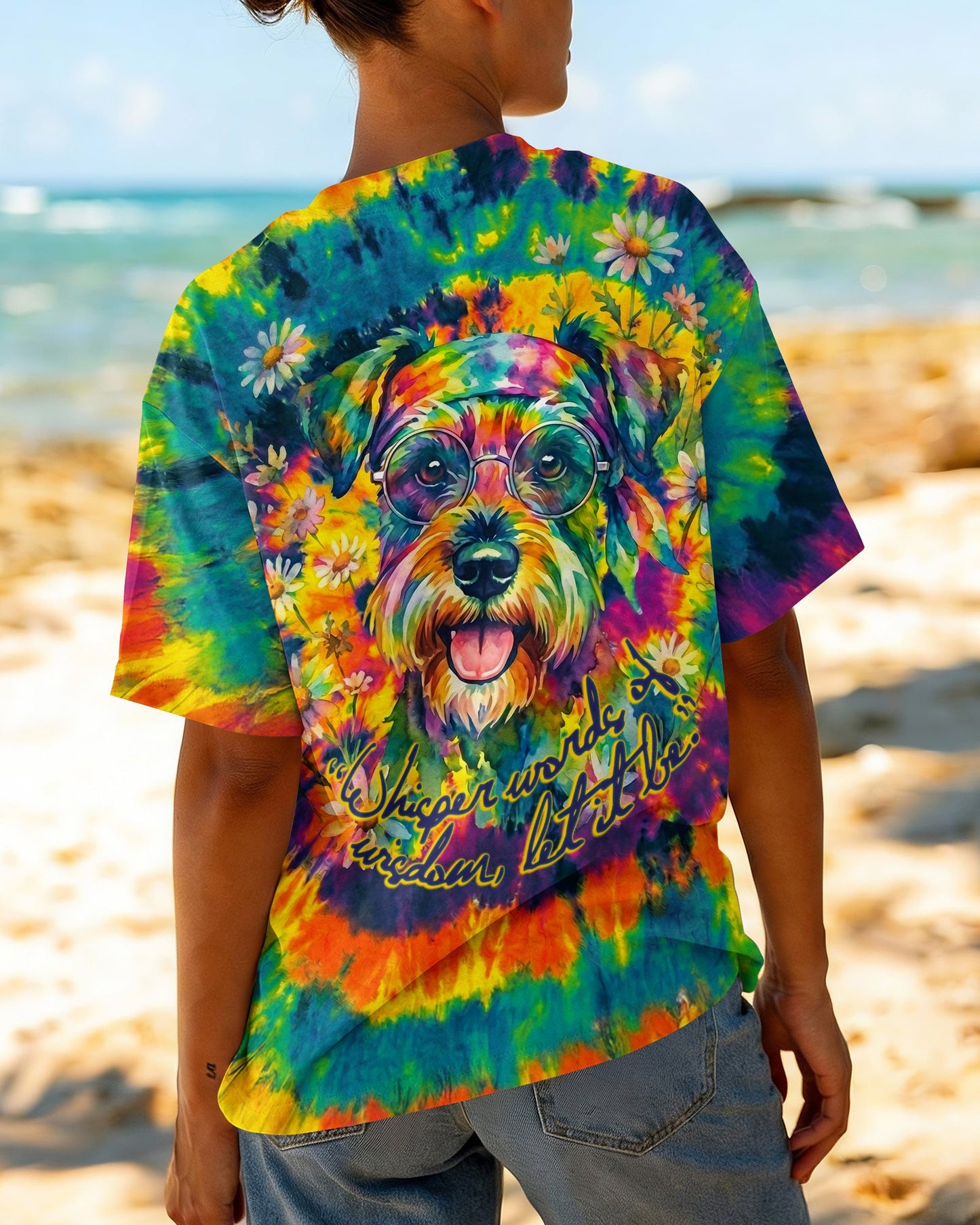 WHISPER WORDS OF WISDOM LET IT BE SCHNAUZER ALL OVER PRINT - RI0505261