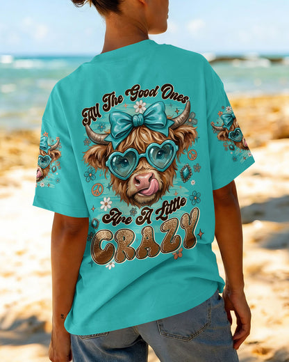 ALL THE GOOD ONES ARE A LITTLE CRAZY COW ALL OVER PRINT - TYLN1004261