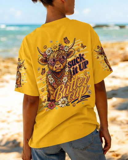 SUCK IT UP BUTTERCUP  COW ALL OVER PRINT  - TLNT0705262