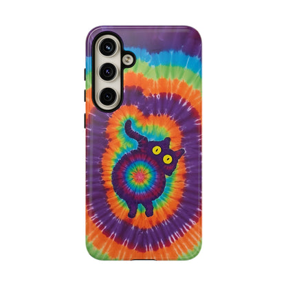 FUNNY CAT SWIRL PHONE CASE - TLNO1604261