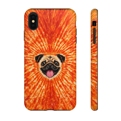 PUG DOG ORANGE  PHONE CASE - TLNT1604261