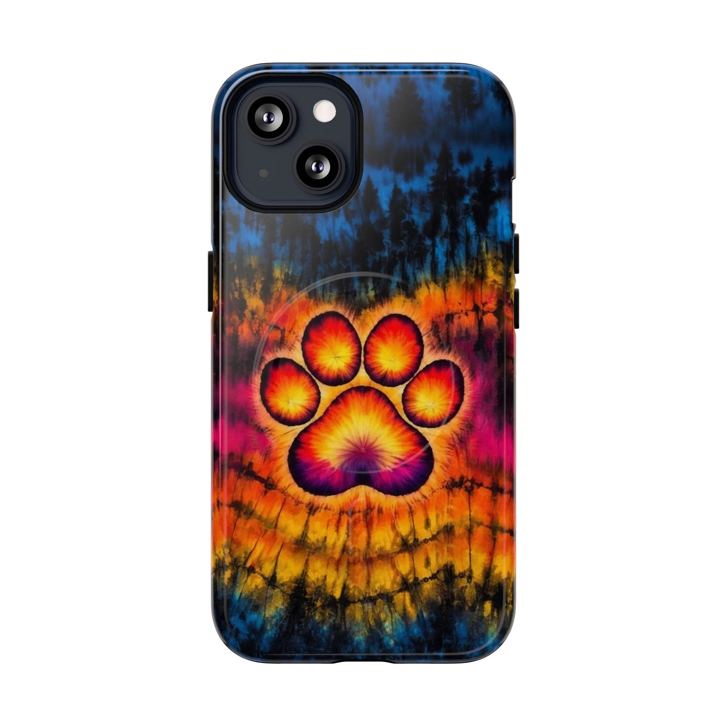 PAW PRINT SWIRL MAGNETIC PHONE CASE  - TLHG2404264