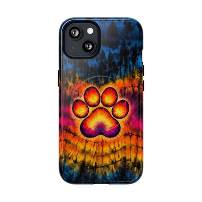 PAW PRINT SWIRL MAGNETIC PHONE CASE  - TLHG2404264