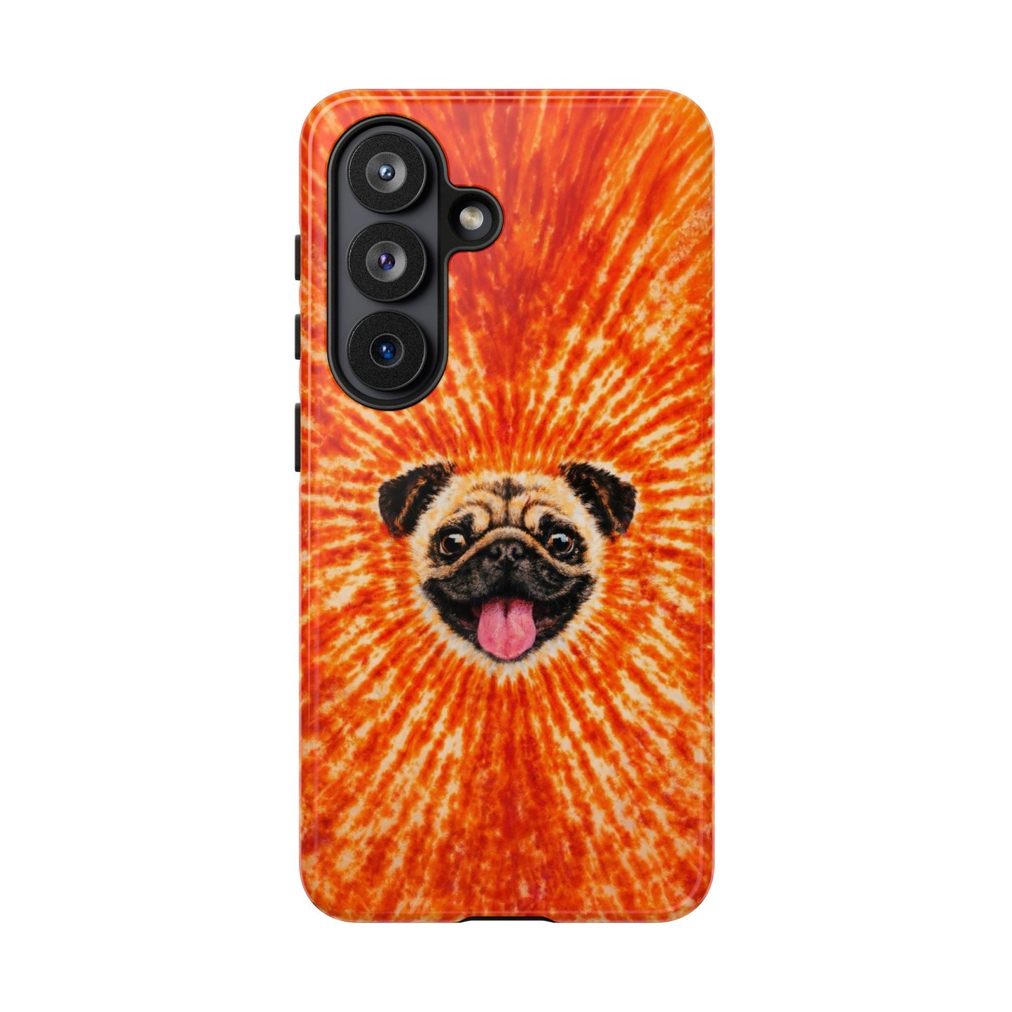 PUG DOG ORANGE  PHONE CASE - TLNT1604261