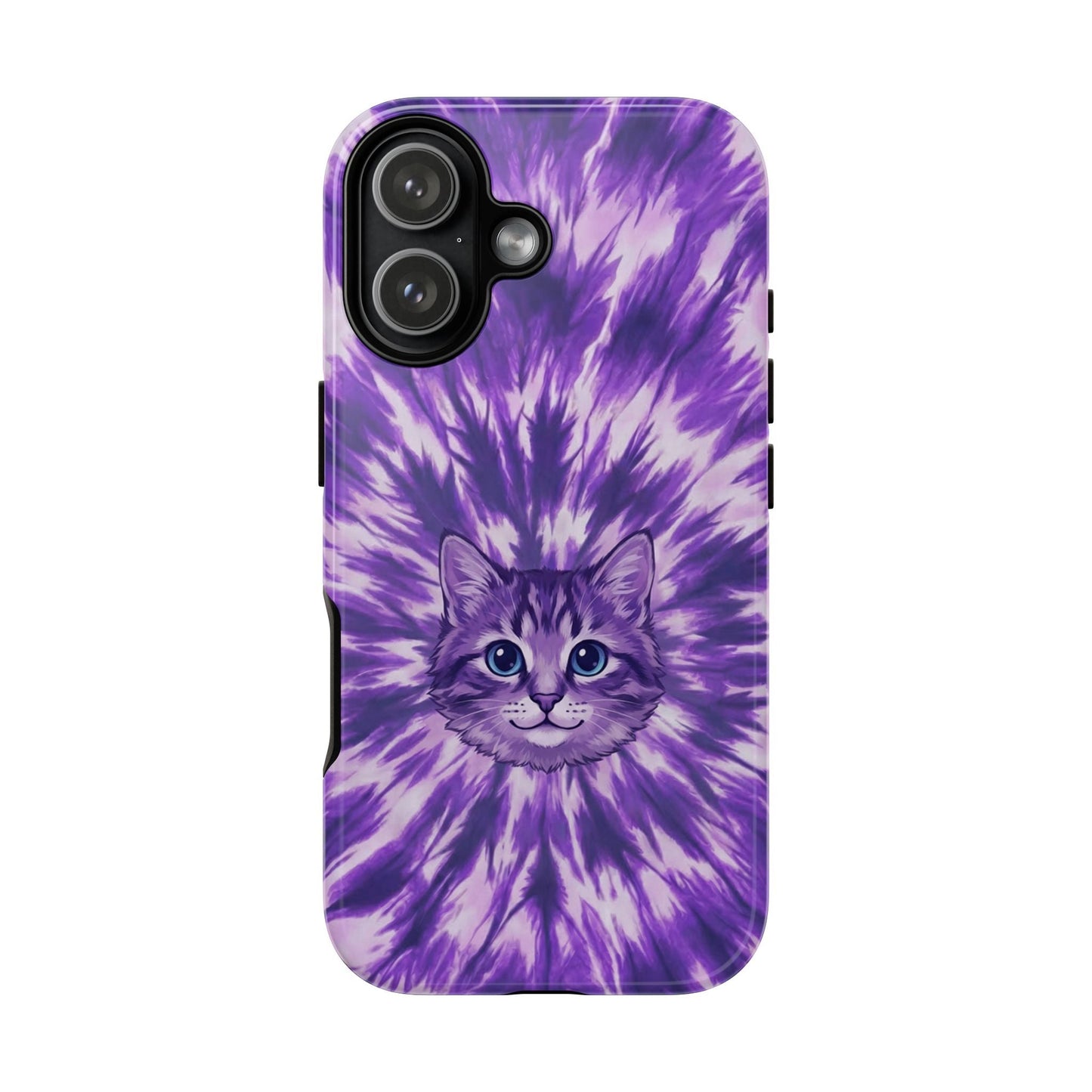 PURPLE AURA CAT PHONE CASE - TYPQ1304269