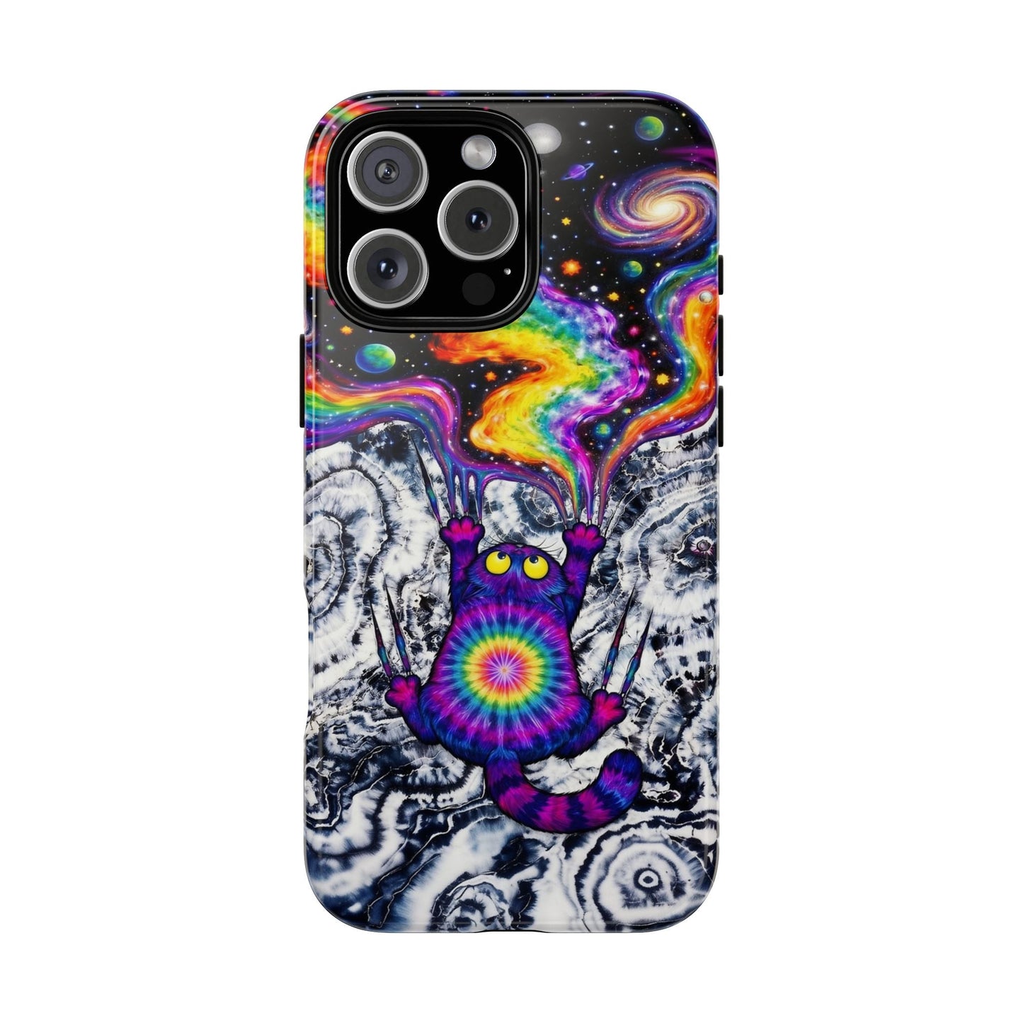 SCRATCHING CAT GALAXY PHONE CASE - KMTM1004261