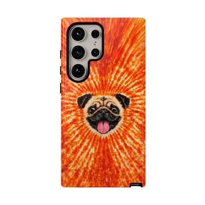 PUG DOG ORANGE  PHONE CASE - TLNT1604261