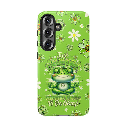 JUST BREATHE FROG PHONE CASE - TYQY1304261