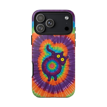 FUNNY CAT SWIRL PHONE CASE - TLNO1604261