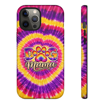 DOG MAMA PAW PRINT SWIRL PHONE CASE   - TLNT1504261