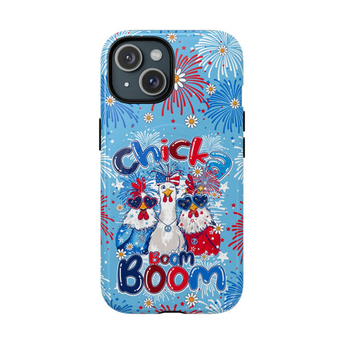 CHICKA BOOM BOOM HIPPIE CHICKEN MAGNETIC PHONE CASE - TY0406261