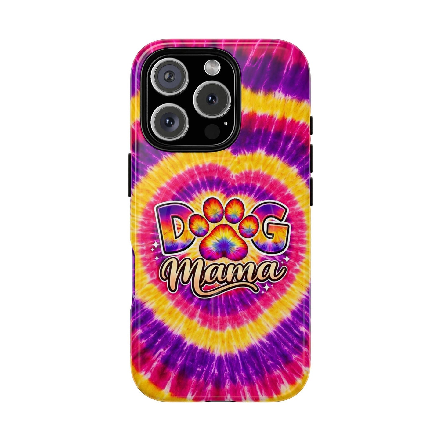 DOG MAMA PAW PRINT SWIRL MAGNETIC PHONE CASE  - TLNT1504261