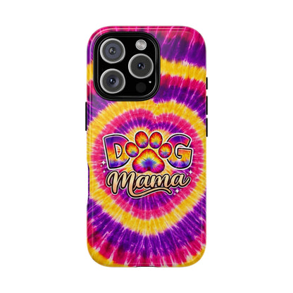 DOG MAMA PAW PRINT SWIRL MAGNETIC PHONE CASE  - TLNT1504261