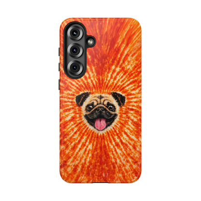 PUG DOG ORANGE  PHONE CASE - TLNT1604261