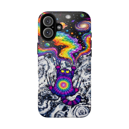 SCRATCHING CAT GALAXY PHONE CASE - KMTM1004261