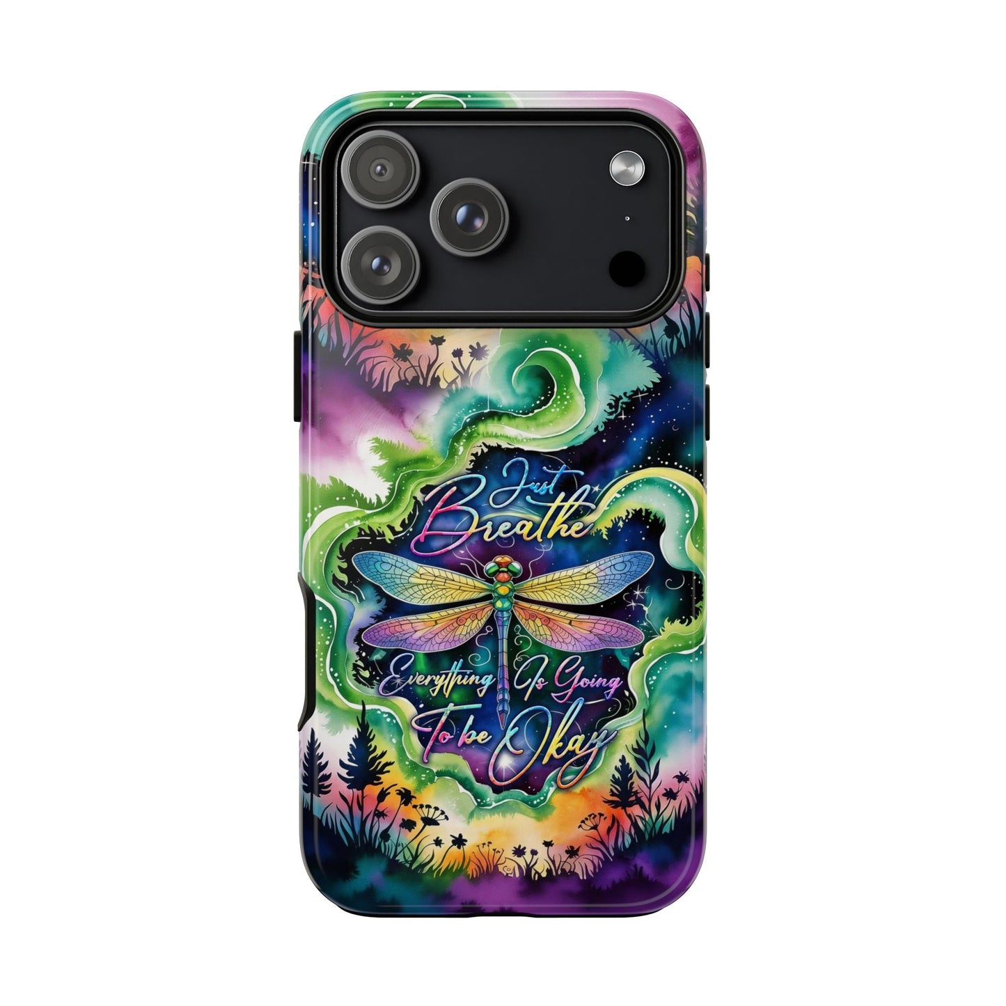 JUST BREATH DRAGONFLY  PHONE CASE  - TLHG2304264