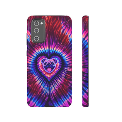 PUG DOG HEART SWIRL PHONE CASE  - TLTW1104264