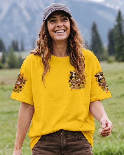 HANGIN' WITH MY HEIFERS HIGHLAND COW ALL OVER PRINT - TLTW0907264