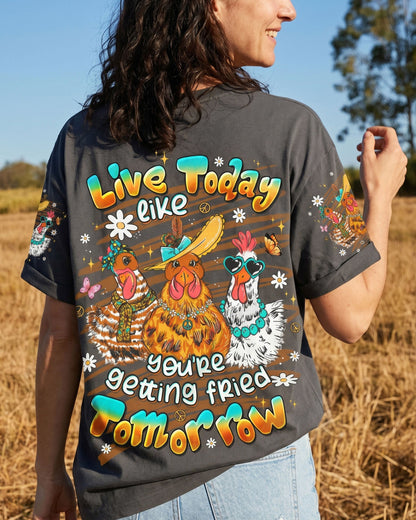 LIVE TODAY CHICKEN  ALL OVER PRINT  - TLTW1506263