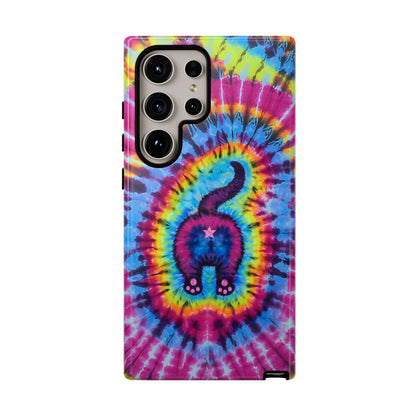 CAT COLORFUL SWIRL PATTERN PHONE CASE - TLTW1404263