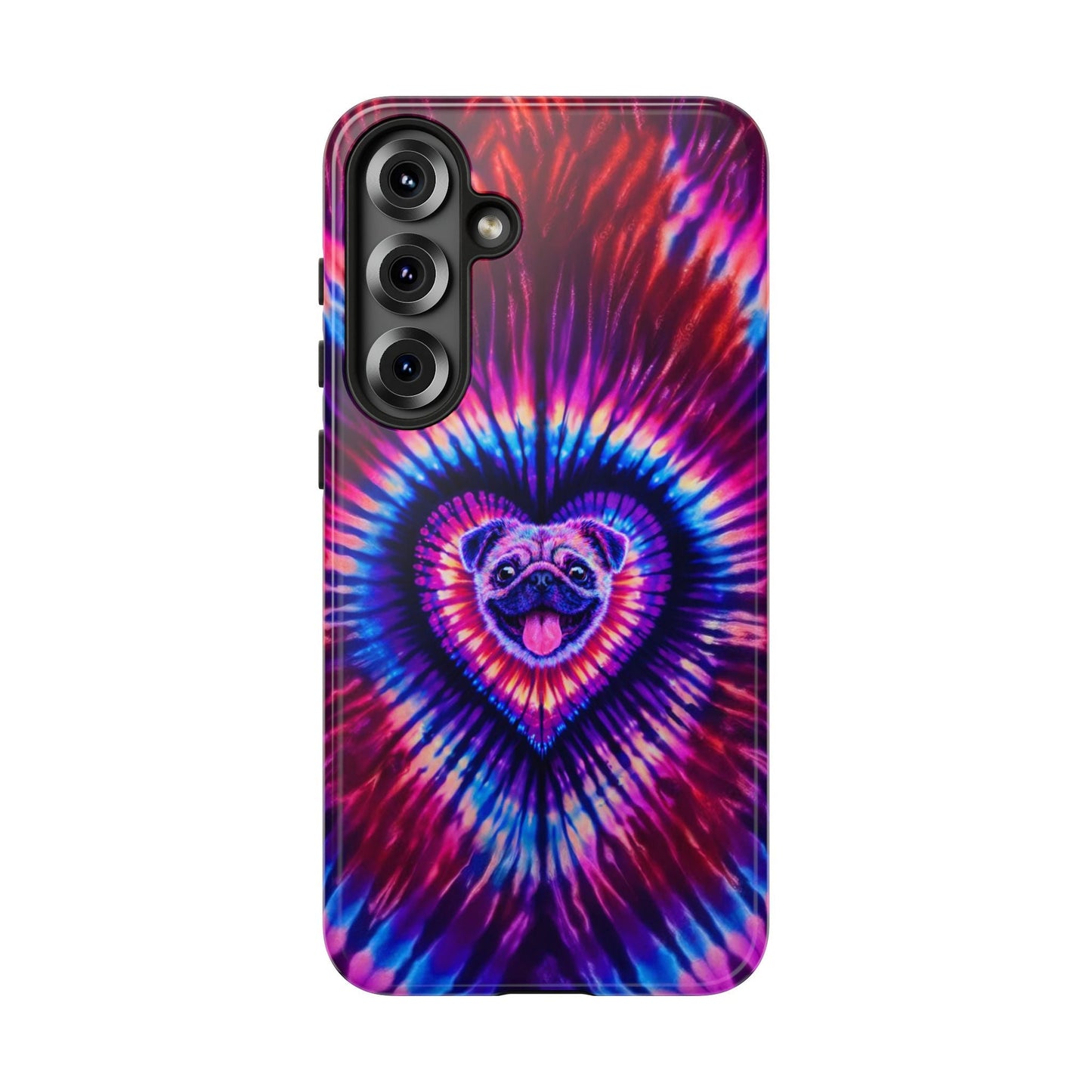 PUG DOG HEART SWIRL PHONE CASE  - TLTW1104264