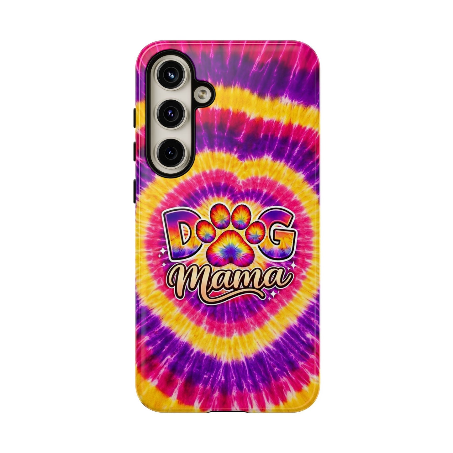 DOG MAMA PAW PRINT SWIRL PHONE CASE   - TLNT1504261