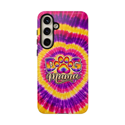 DOG MAMA PAW PRINT SWIRL PHONE CASE   - TLNT1504261