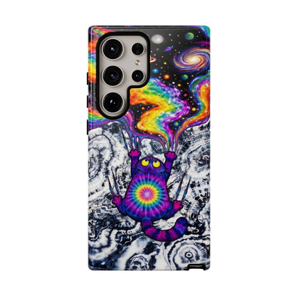 SCRATCHING CAT GALAXY PHONE CASE - KMTM1004261