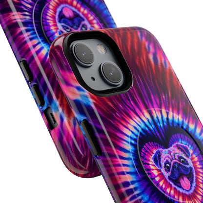 PUG DOG HEART MAGNETIC PHONE CASE - TLTW1104264