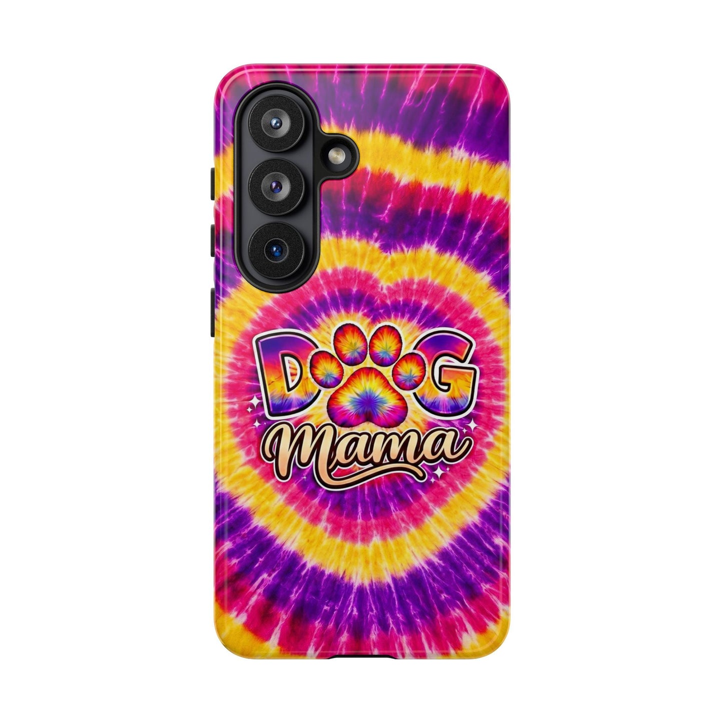 DOG MAMA PAW PRINT SWIRL PHONE CASE   - TLNT1504261