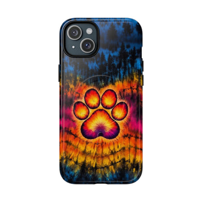 PAW PRINT SWIRL MAGNETIC PHONE CASE  - TLHG2404264