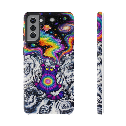 SCRATCHING CAT GALAXY PHONE CASE - KMTM1004261
