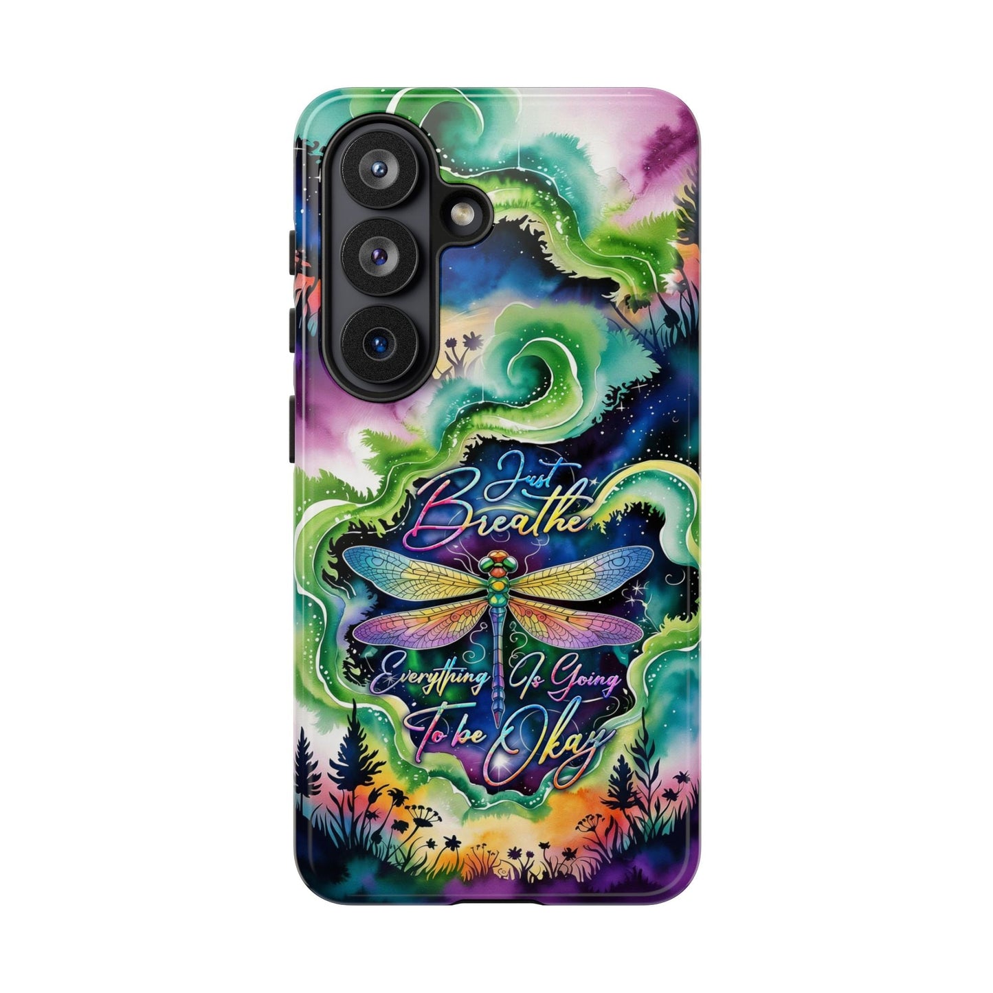 JUST BREATH DRAGONFLY  PHONE CASE  - TLHG2304264