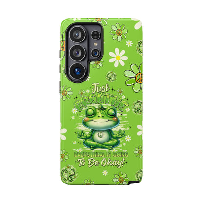 JUST BREATHE FROG PHONE CASE - TYQY1304261