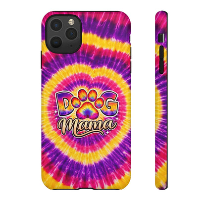DOG MAMA PAW PRINT SWIRL PHONE CASE   - TLNT1504261
